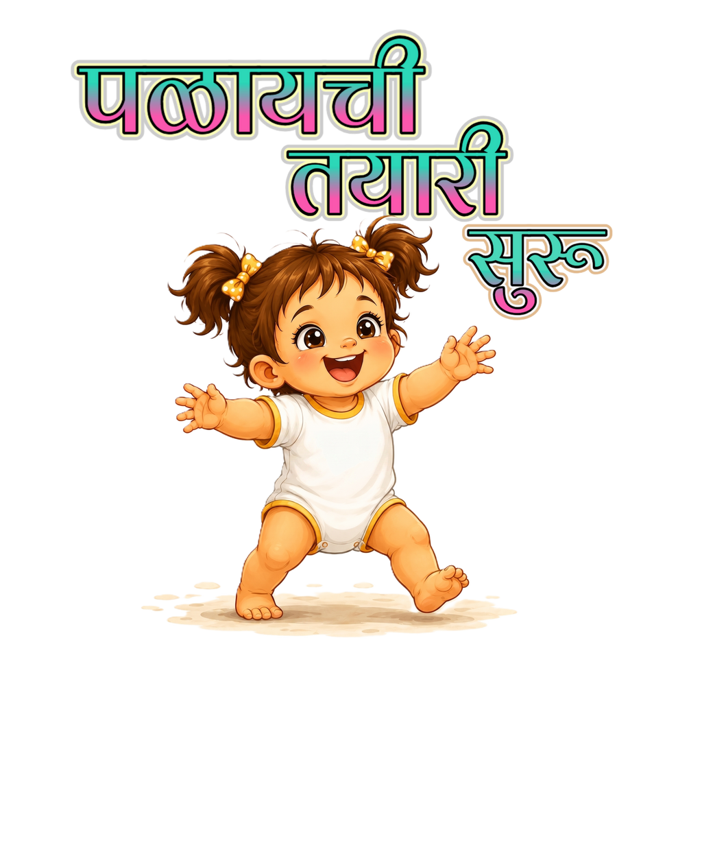 पळायची तयारी सुरू (Girls)