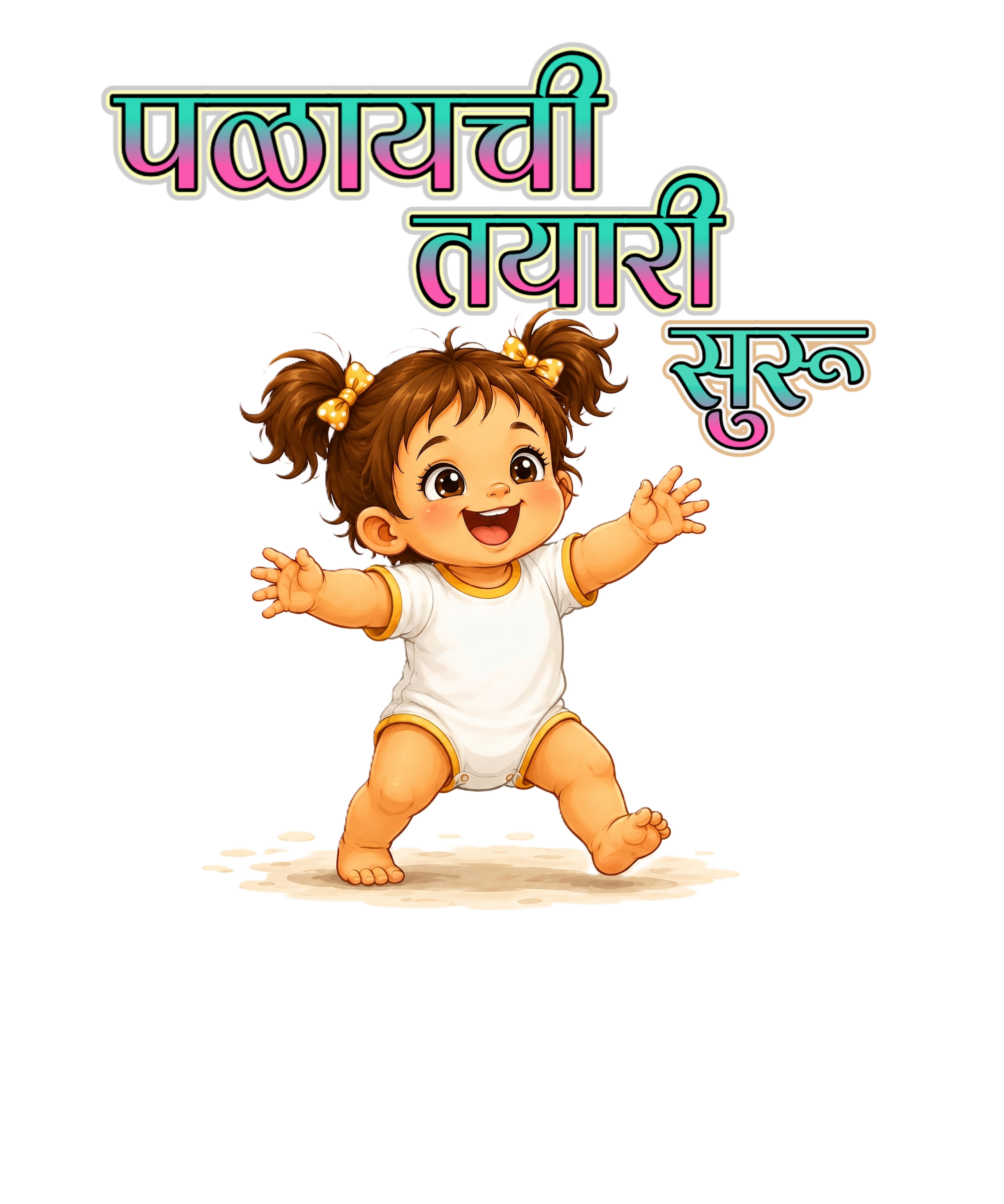 पळायची तयारी सुरू (Girls)