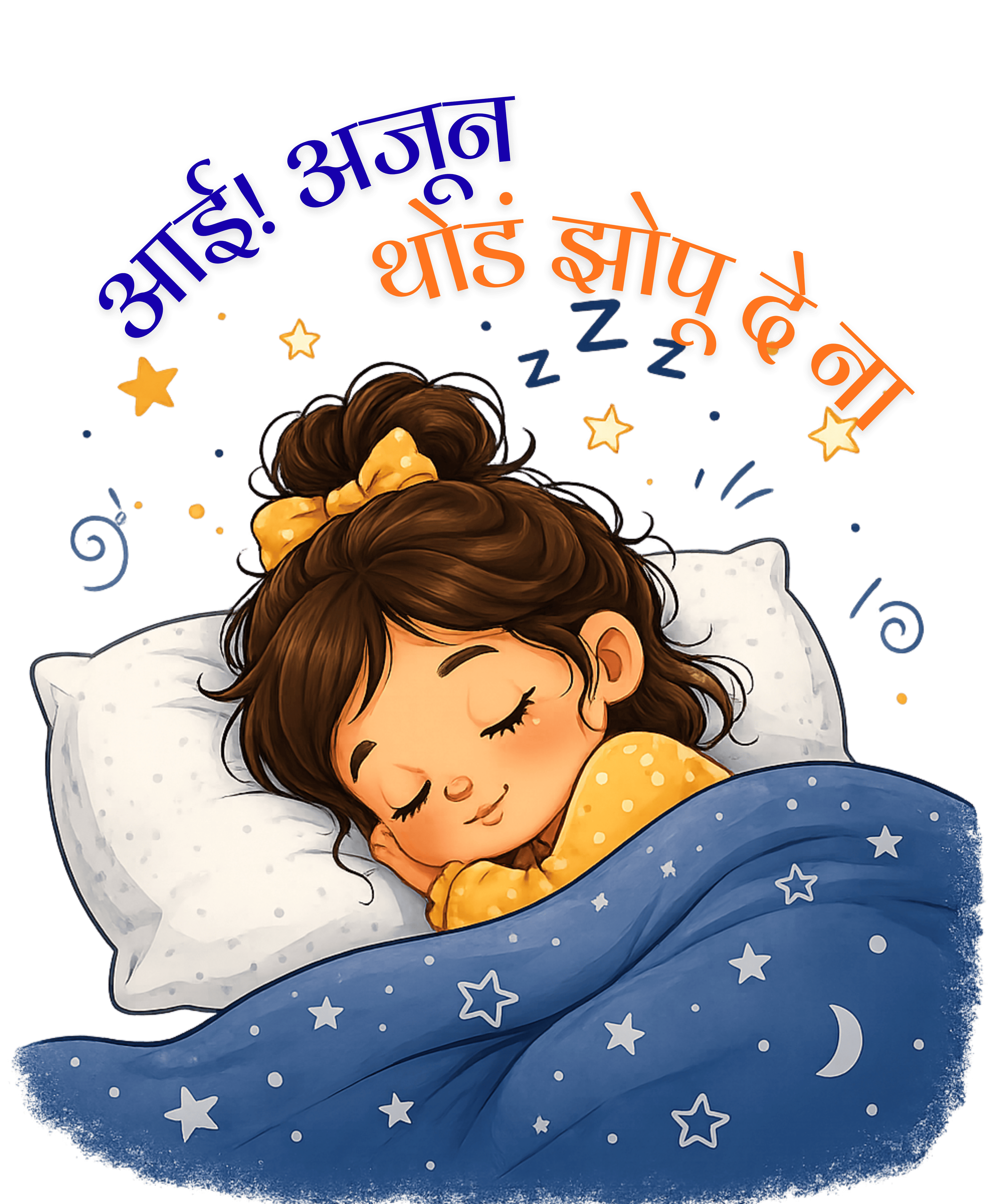 आई, अजून थोडं झोपू दे ना (Girls)