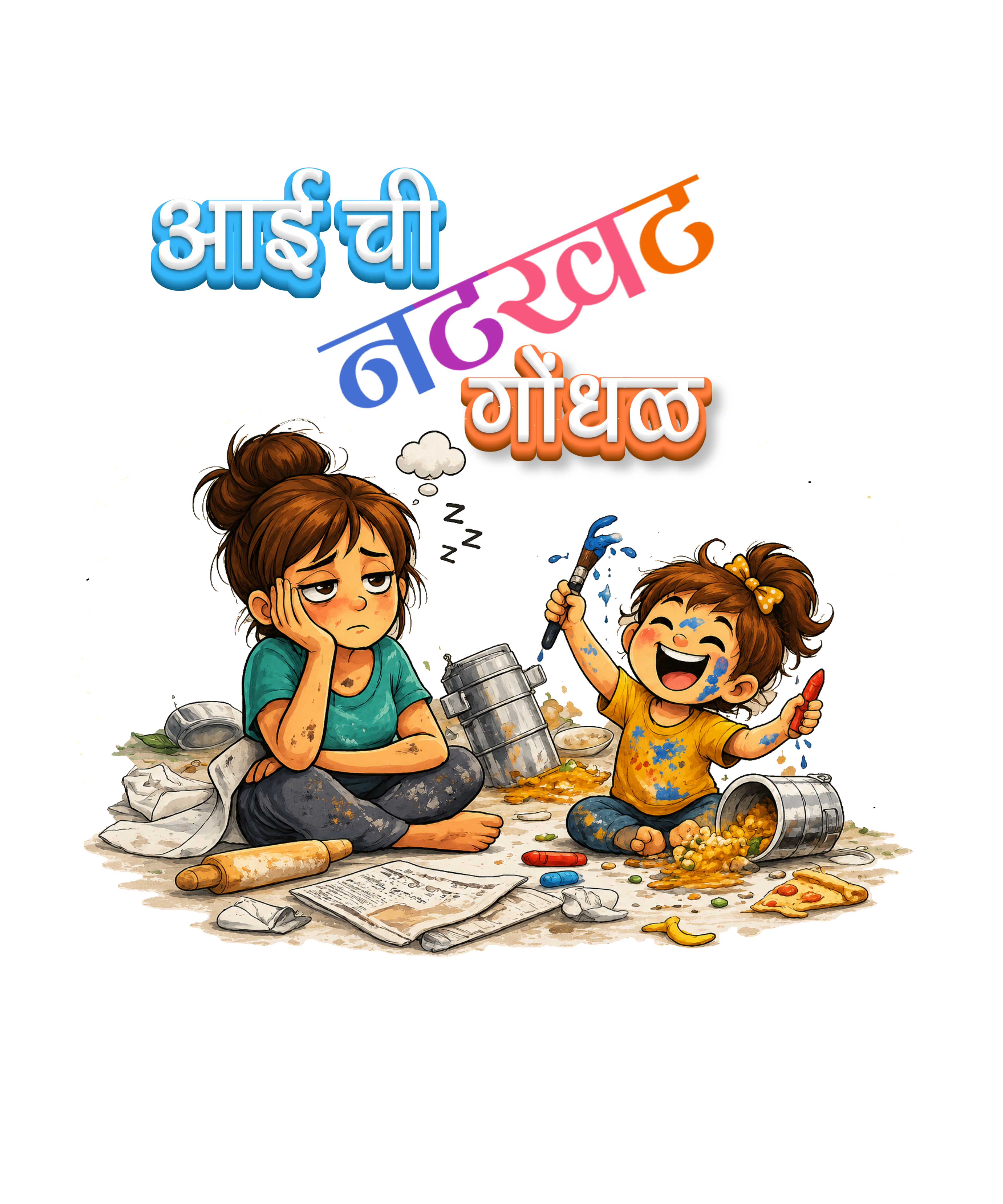 आईची नटखट गोंधळ (Girls)